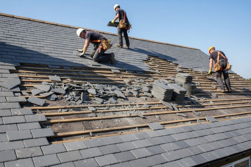 Slate Roof Construction detail