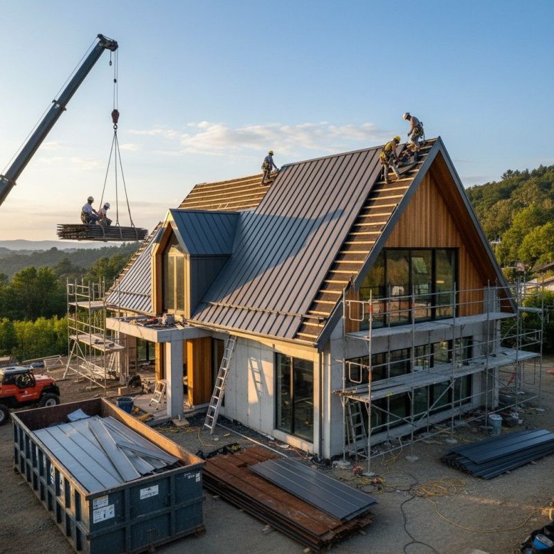 How Long Metal Roof Replacement Typically Lasts